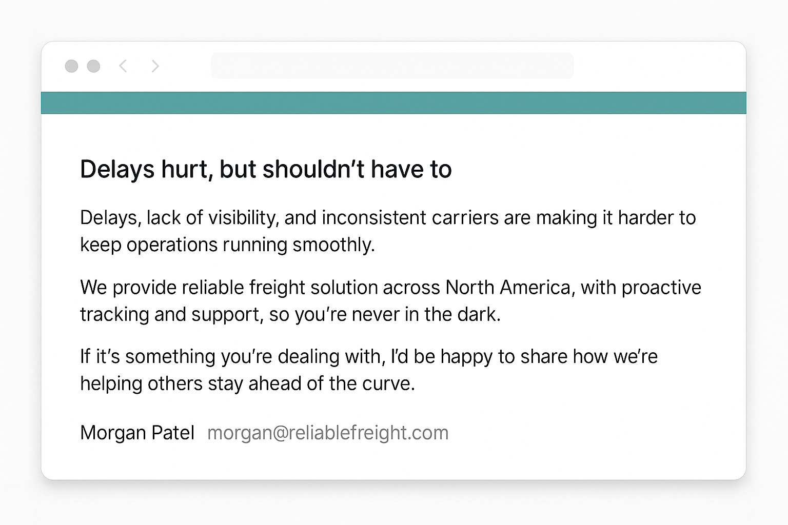 Email Dashboard